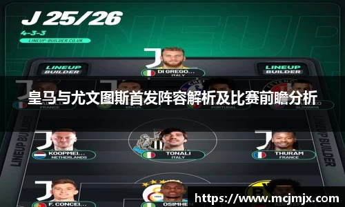 皇马与尤文图斯首发阵容解析及比赛前瞻分析